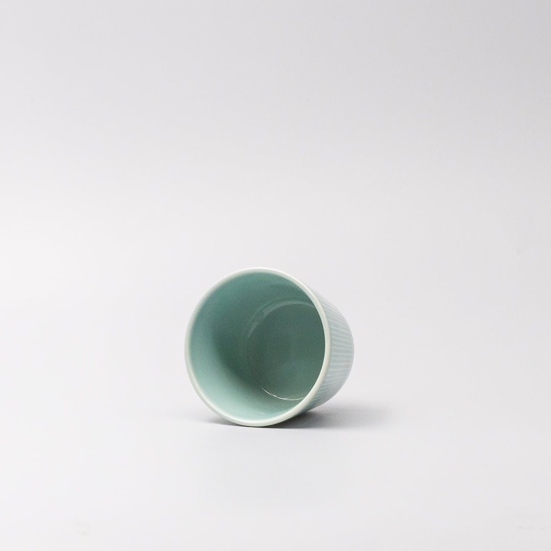 Soba Cup 170ml Soft Teal Glaze