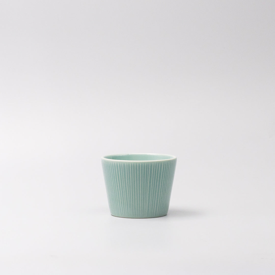Soba Cup 170ml Soft Teal Glaze