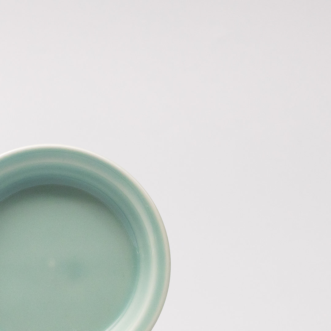 Sauce Dish 8.5cm Soft Teal Glaze