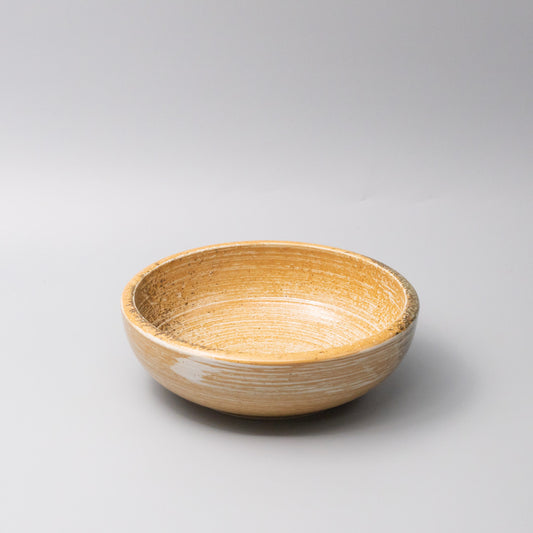 Bowl 24cm Burnt Orange Glaze