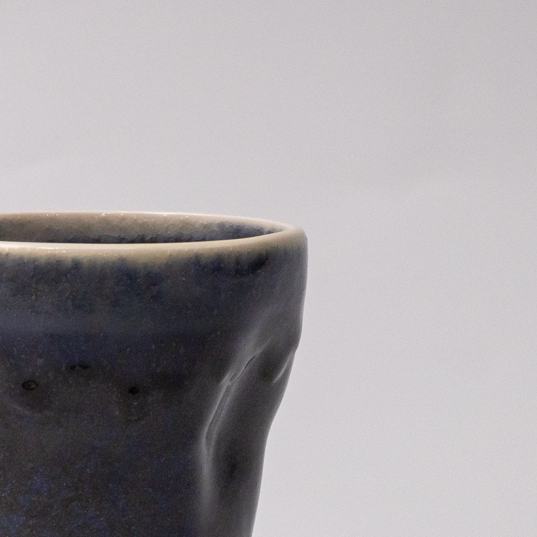 Mug Yunomi 280ml Dark Indigo Glaze