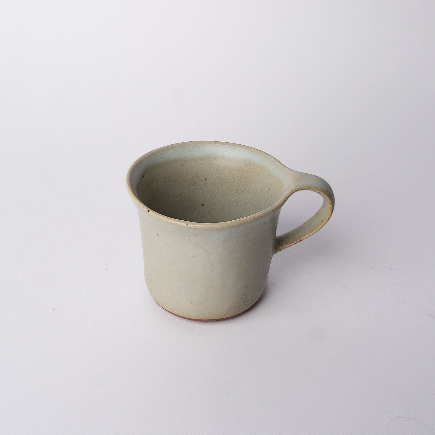 Swoop Coffee Cup / Cashew Glaze / 7.8 x 10 6.5H / C3168