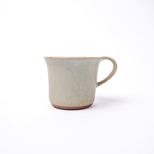 Swoop Coffee Cup / Cashew Glaze / 7.8 x 10 6.5H / C3168