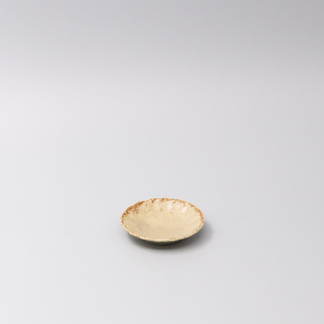 Sauce Dish 8cm Sunburst Sand Fade Glaze