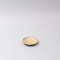 Sauce Dish 8cm Scallop Sand Fade Glaze