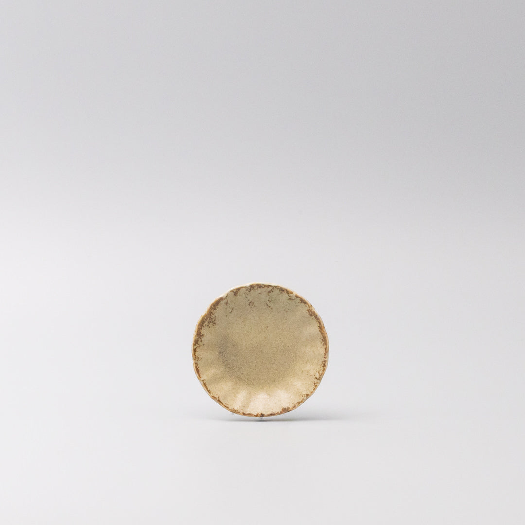 Sauce Dish 8cm Sunburst Sand Fade Glaze
