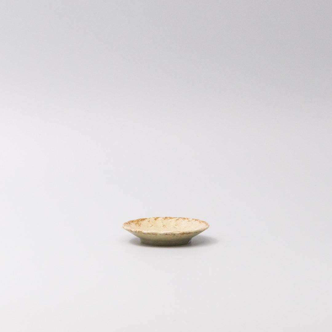 Sauce Dish 8cm Sunburst Sand Fade Glaze