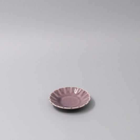 Sauce Dish 8.2cm Sunburst Lilac Gloss Glaze