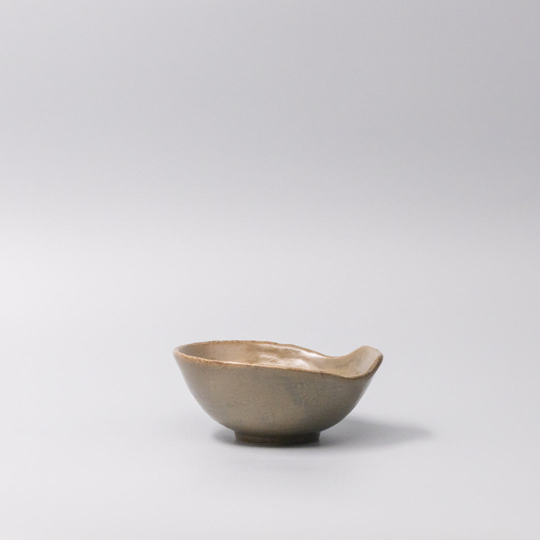 Bowl with Handle 13cm Hazel Glaze