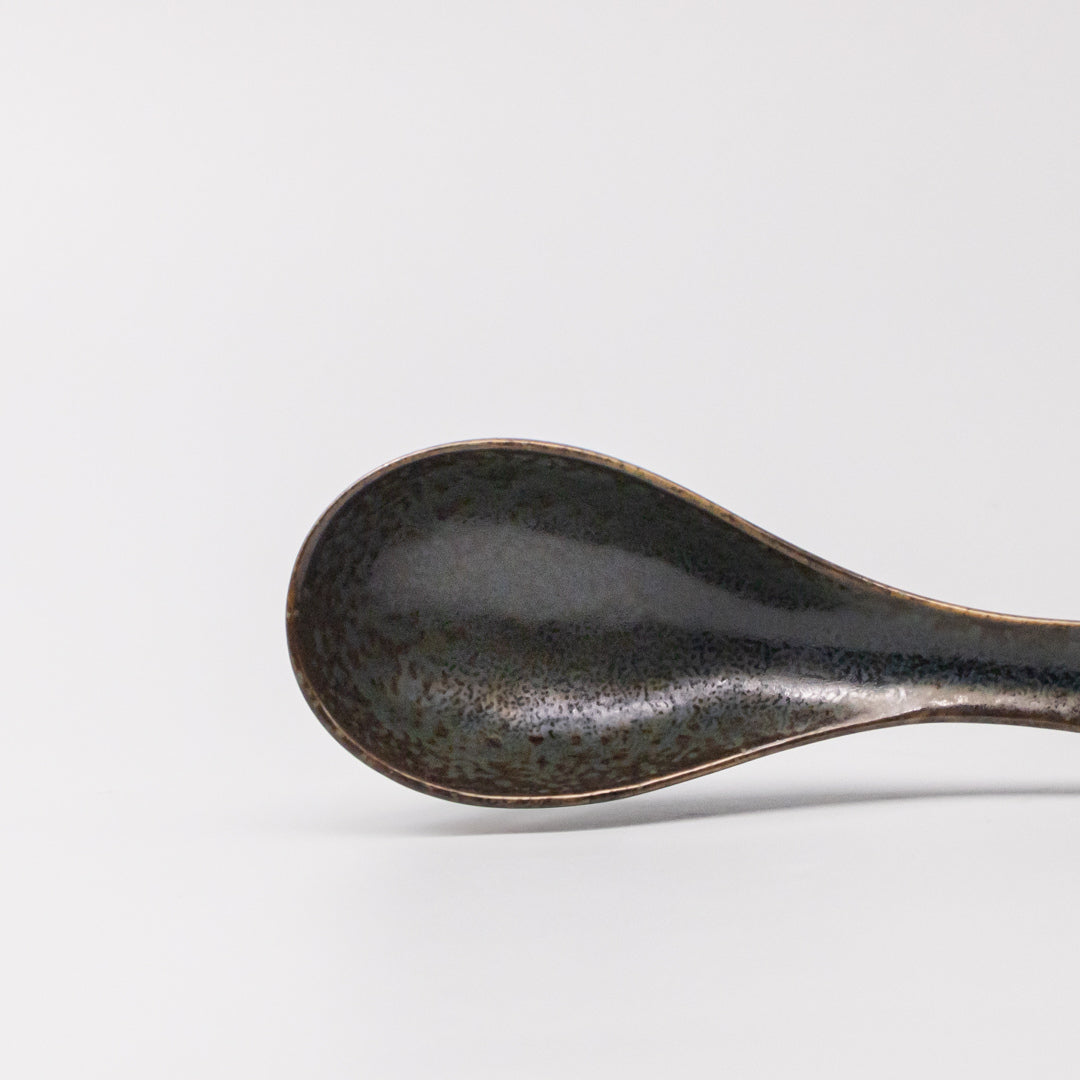Spoon 16cm Navy Glaze