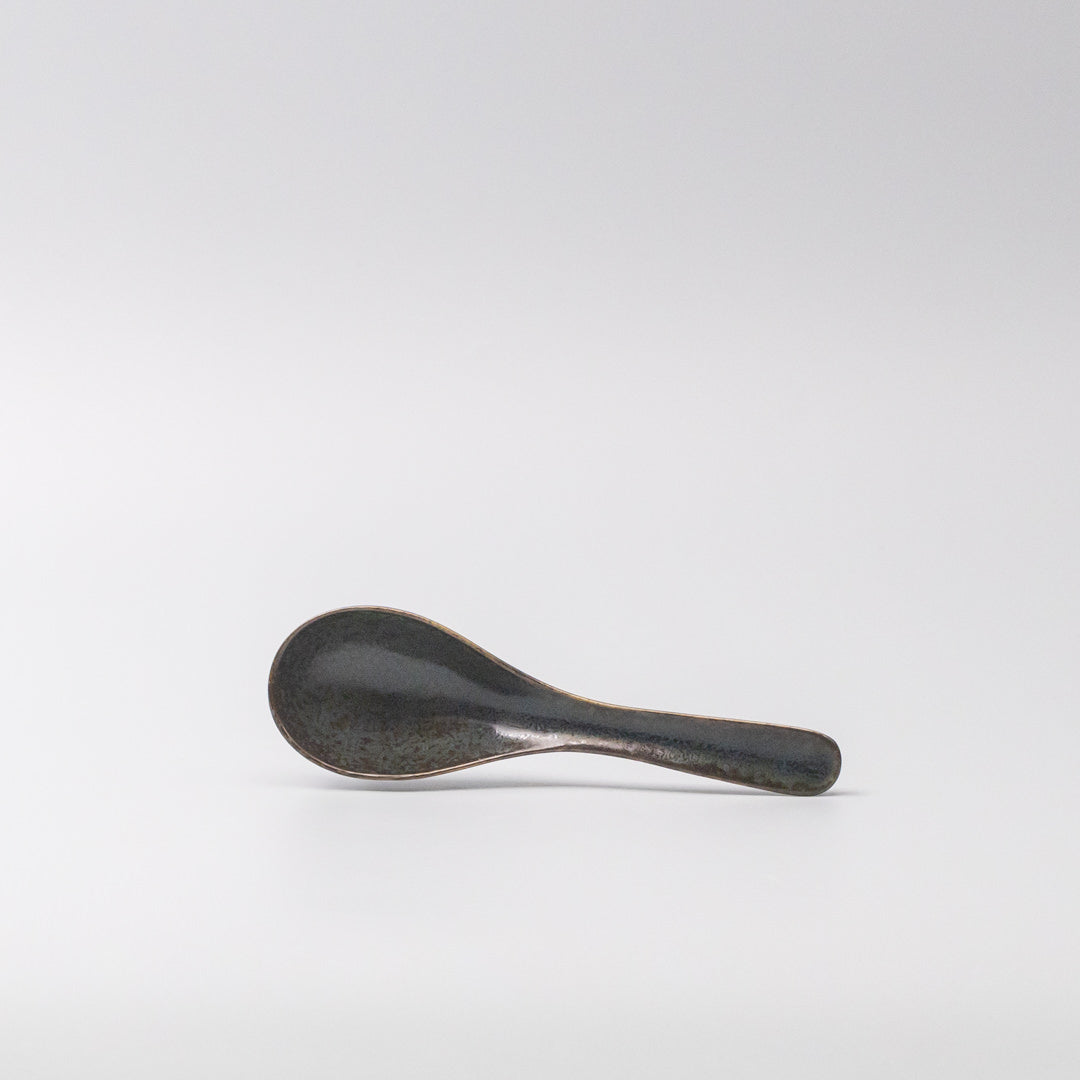 Spoon 16cm Navy Glaze