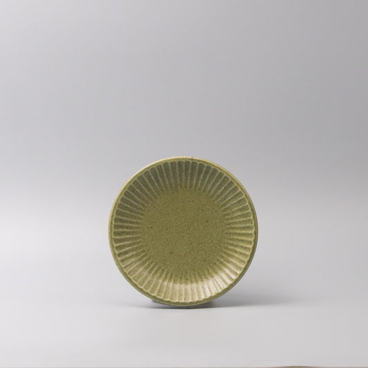Tapas Plate 15.5cm Apple Green Glaze