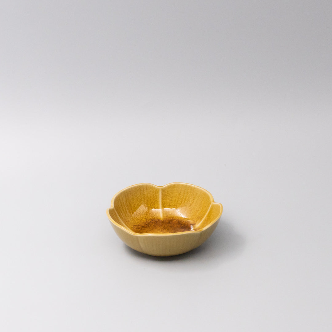 Sauce Dish 12.5cm Amane Amber Glaze