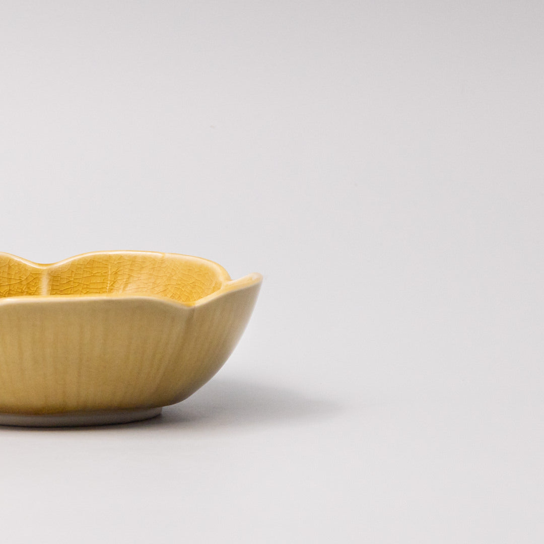 Sauce Dish 12.5cm Amane Amber Glaze