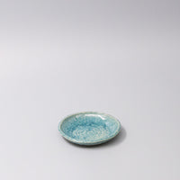 Sauce Dish 11.5cm Crackle Turquoise Glaze