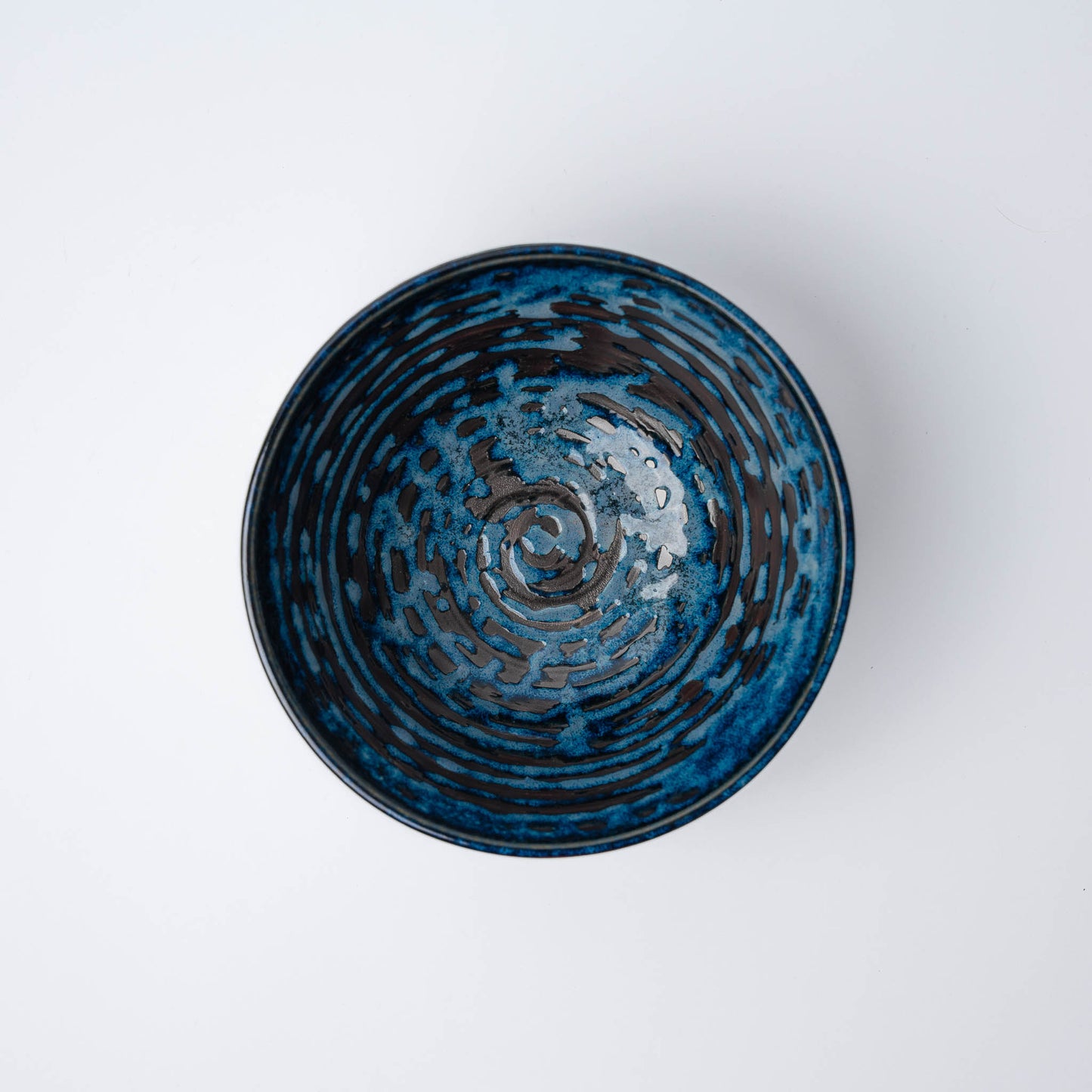 Bowl 15 cm, 450 ml, Copper Swirl Design