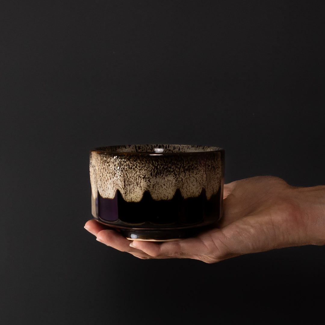 Matcha Tea Bowl 11cm Mocha Brown