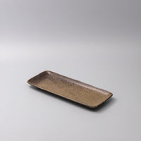 Sashimi Plate 29cm Light Mocha Glaze