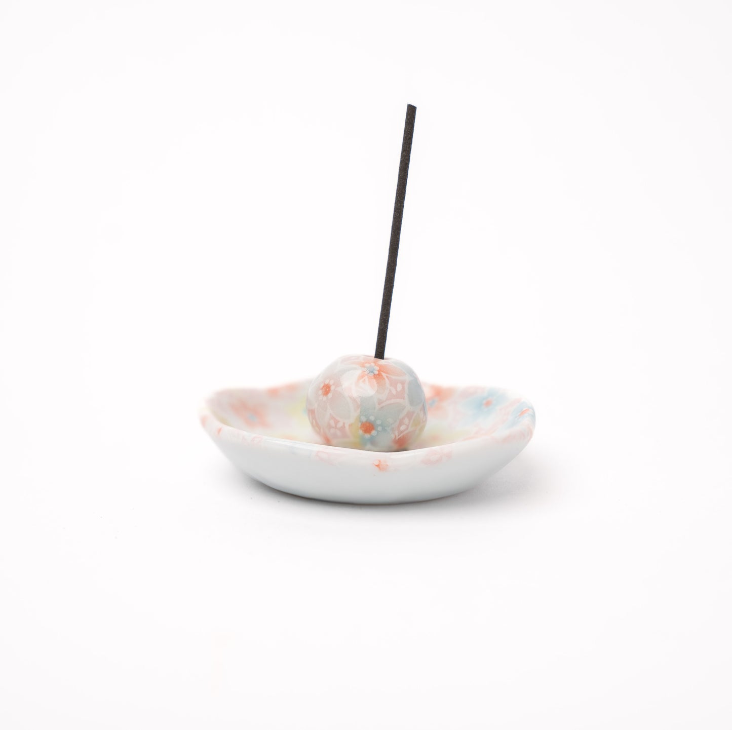 Incense Dish Set 6.3cm / Bright Bloom