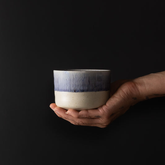 Matcha Tea Bowl 10cm Winter Drift