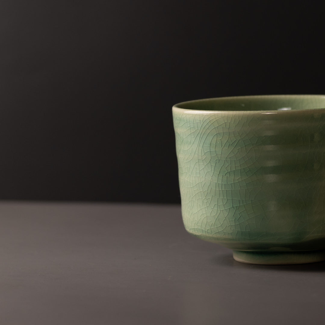Matcha Tea Bowl 10cm Jade