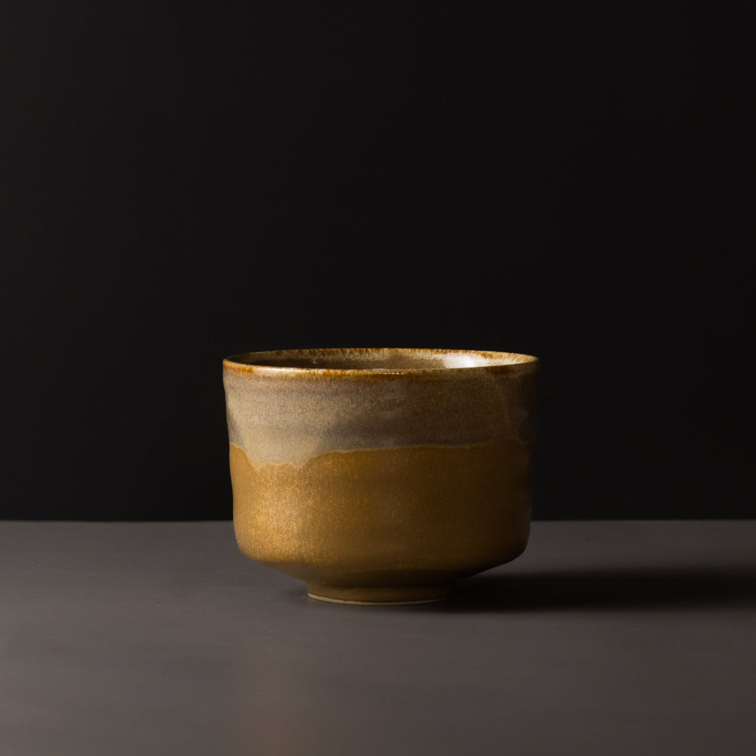 Matcha Tea Bowl 10cm Caramel