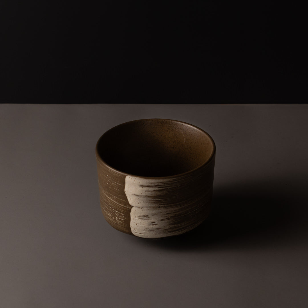 Matcha Tea Bowl 10cm Swept Earth