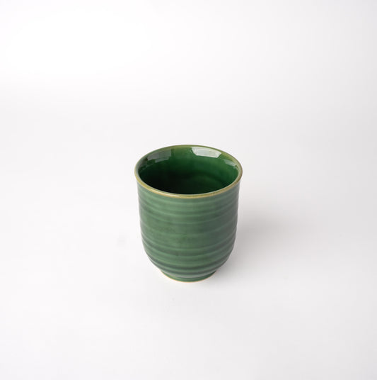 Oribe Green Glaze / Teamug 200ml / 7.5D 8.5H /