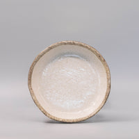 High Rim Plate 19.2 cm / Flax Glaze