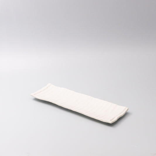 Sashimi Plate 33cm White Glaze