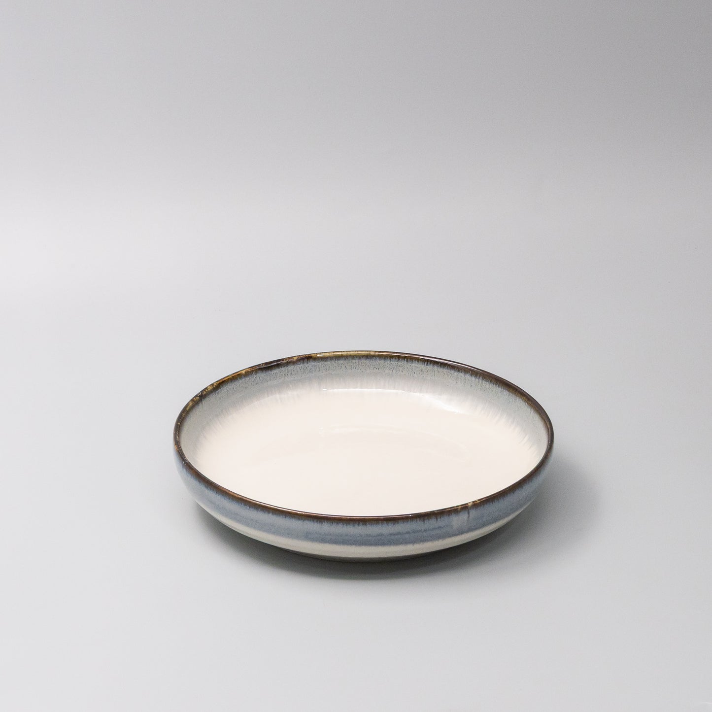Plate High Rim 22cm Aurora Glaze