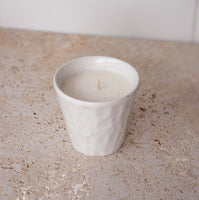 Candle Wood Sage Sea Salt White Ceramic 180g