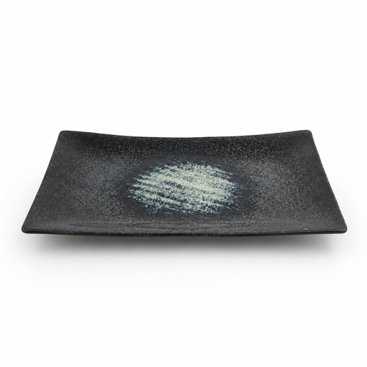 Platter Rectangular 33cm Blue Pool Glaze