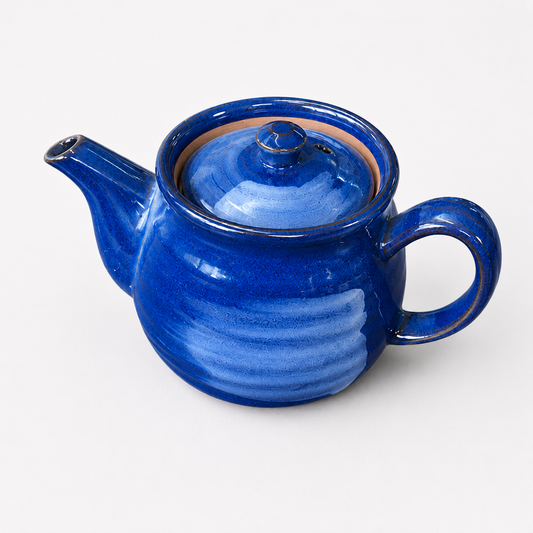 Teapot 470ml Cobalt Blue glaze