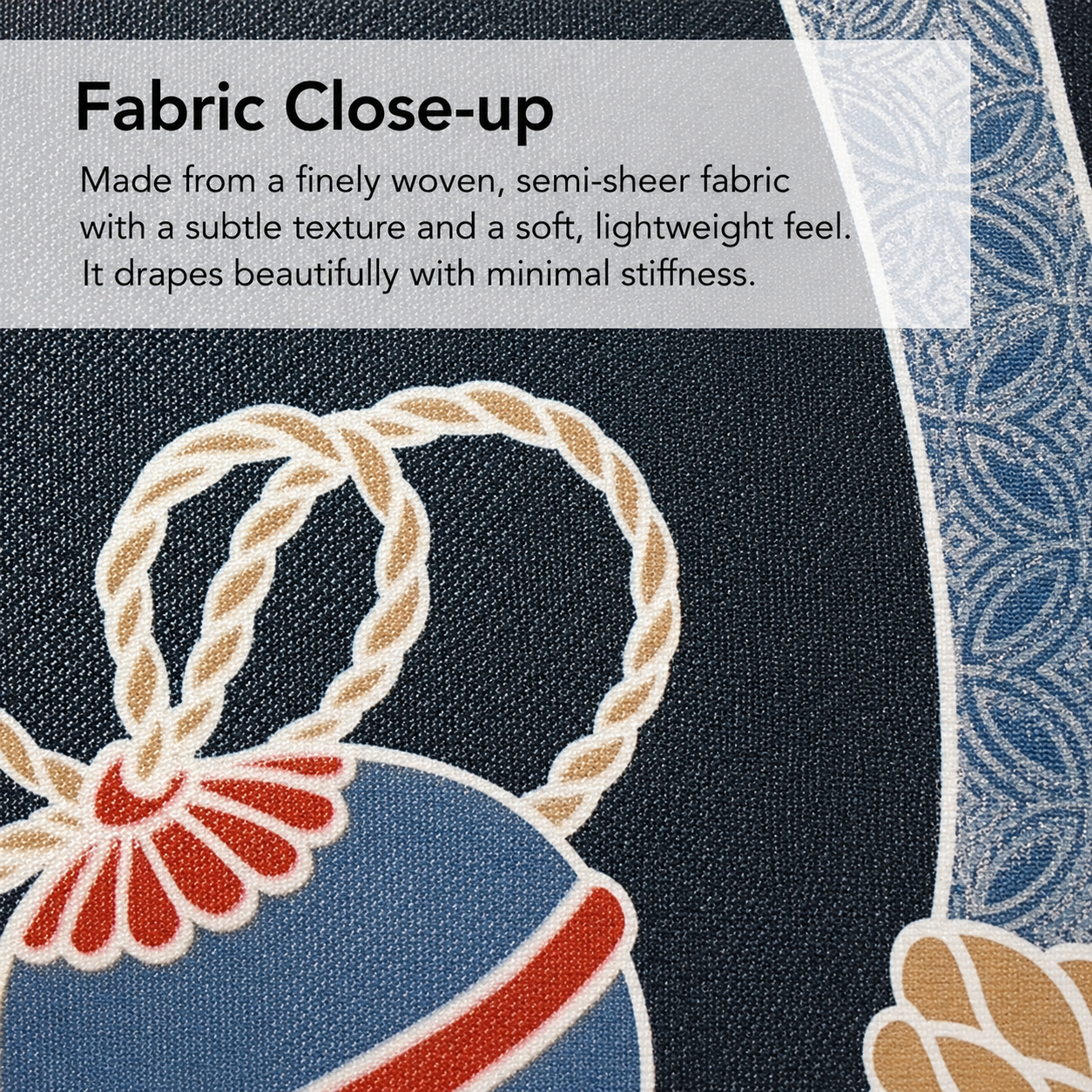 Noren Door Curtain 150cm Lucky Noshi Charms