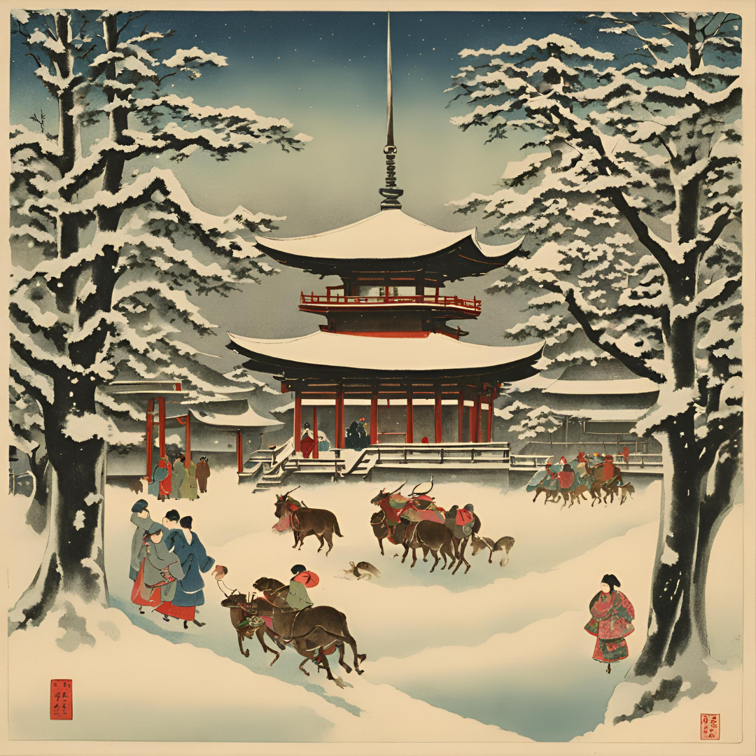 Christmas Gift Guide - Japanese Snow Setting