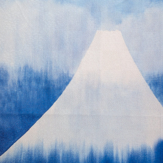 Fabric Scroll Fuji Blue