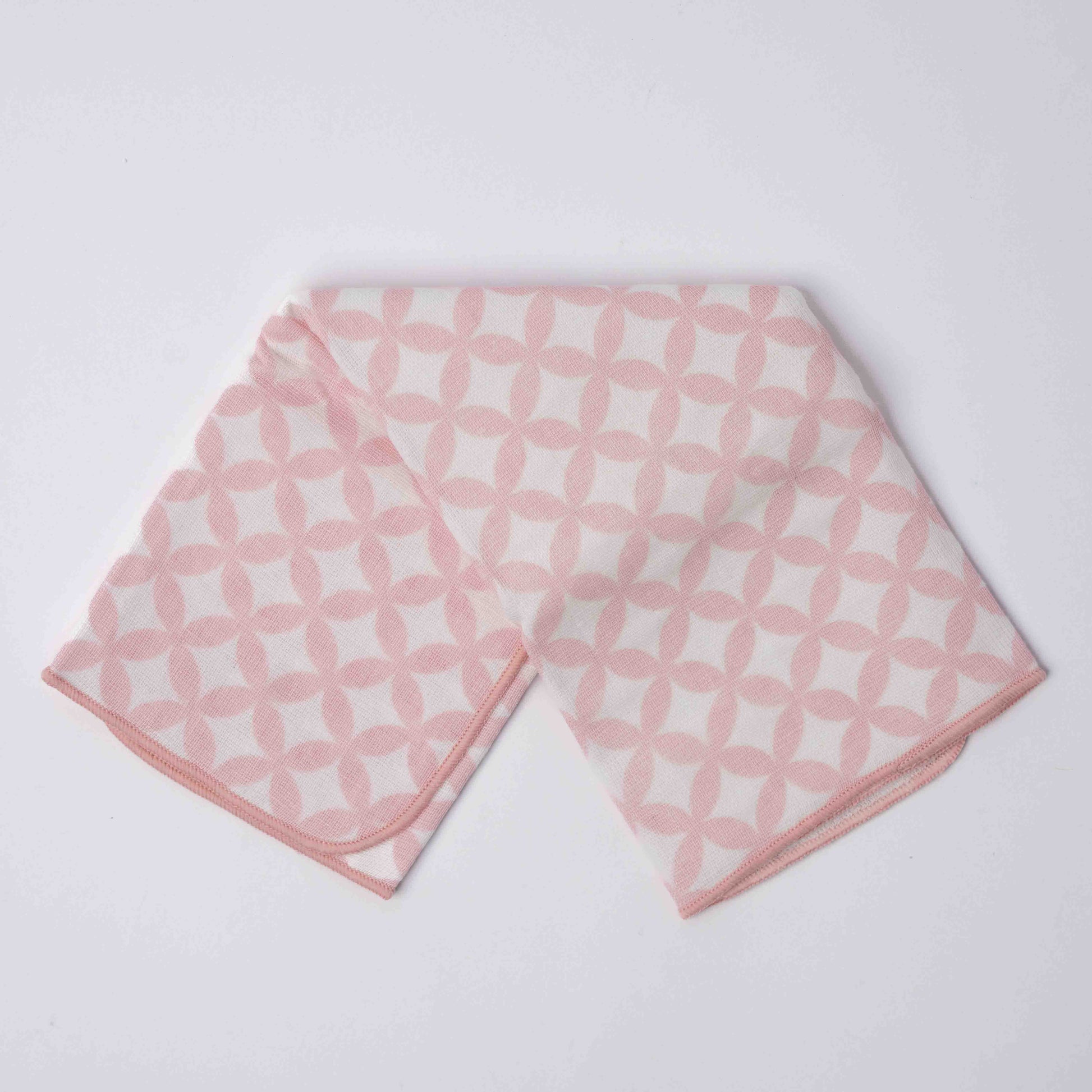 Face Towel Circle Pink