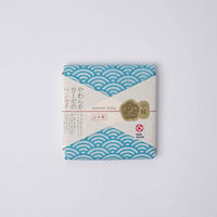 Face Towel Waves Blue