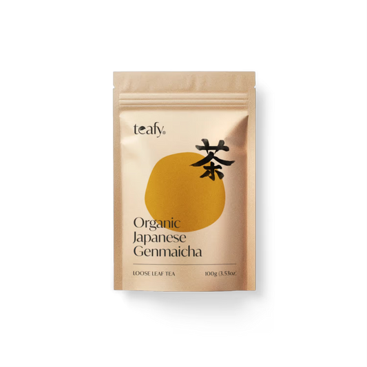 Organic Genmaicha Green Tea 100g by Teafy