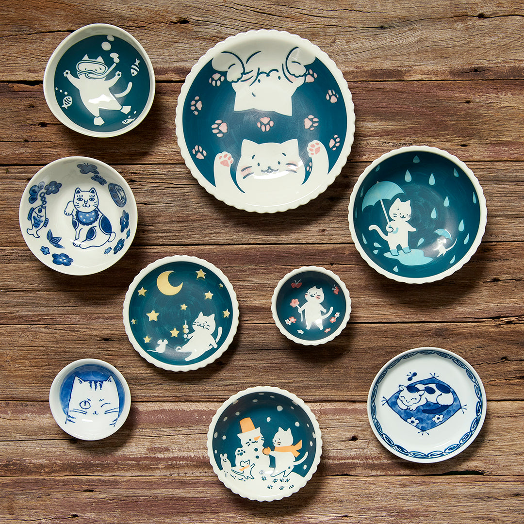 Plate 10.5cm Cat Treat Design
