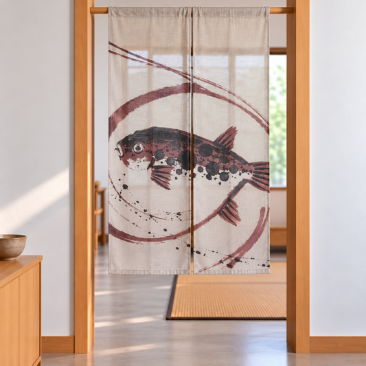 Noren Door Curtain 150cm Fugu