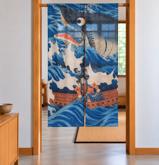 Noren Door Curtain 150cm Kuniyoshi