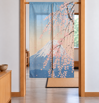 Noren Door Curtain 150cm Fuji Sakura