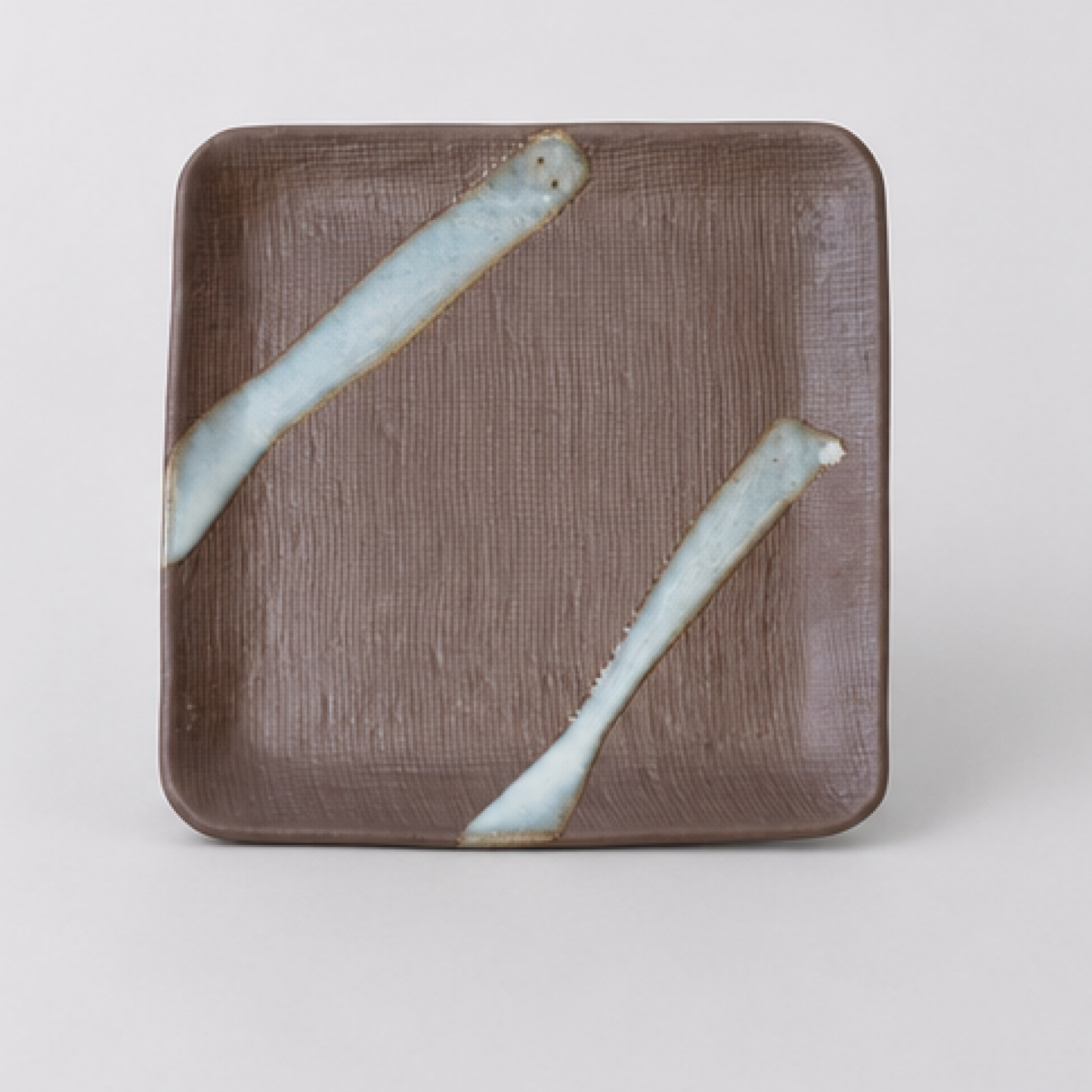 Saucer Apex 12.8cm Cloud Blue Bisque Glaze
