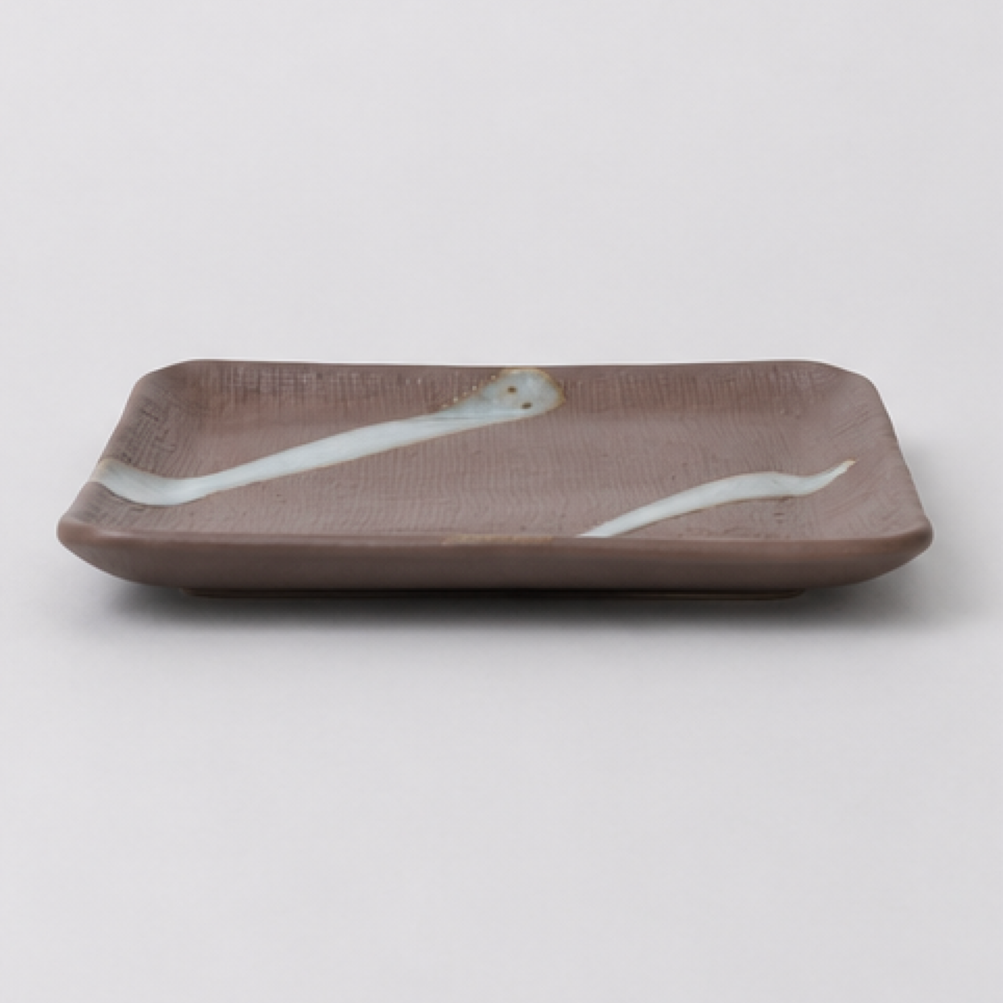 Saucer Apex 12.8cm Cloud Blue Bisque Glaze