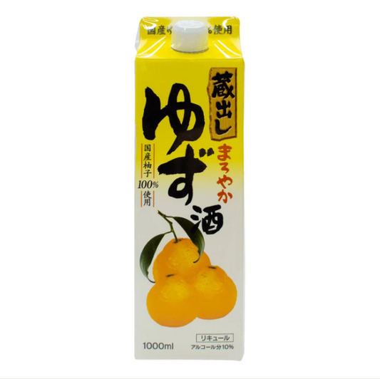 Yuzu Shu Liquor 1lt / Touda Kuradashi Maroyaka/ A0517