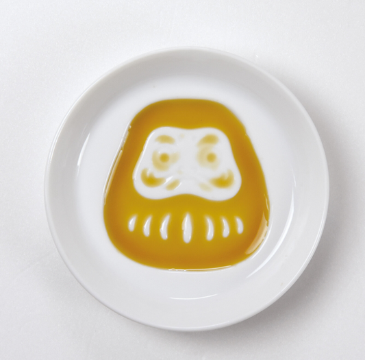 Silhouette Sauce Dish / Daruma / 8.2D 1.8H