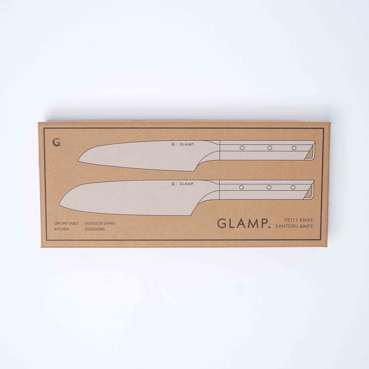 Gift Set Santoku & Paring Knife / Glamp