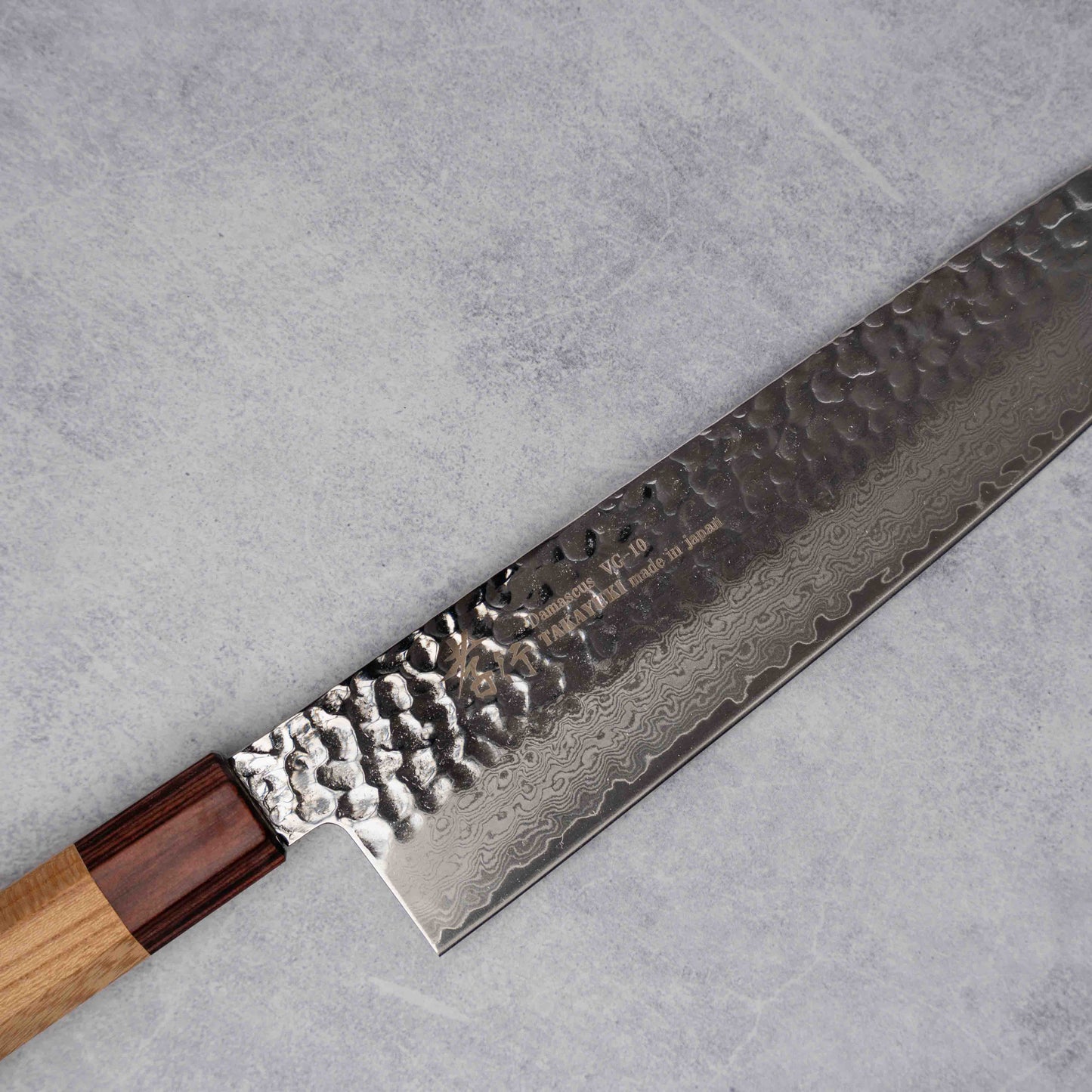 Saikai Takayuki 33 Layer Damascus Knife, Gyuto, Blade 24cm